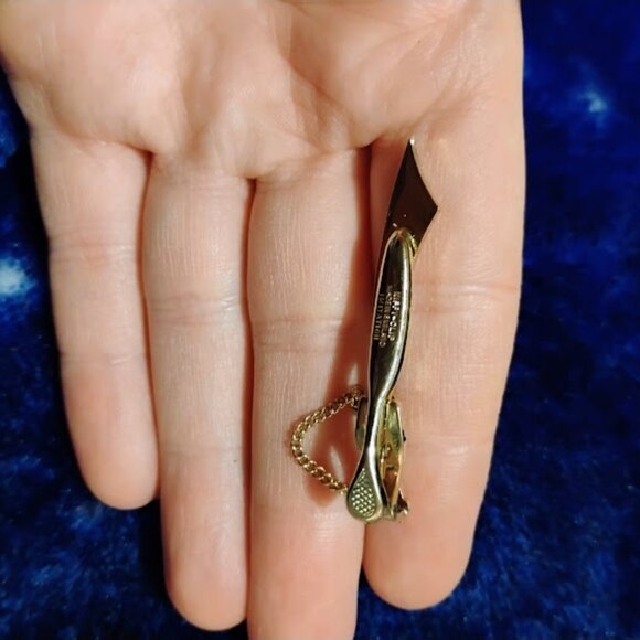 Vintage Stratton England Tie Bar - Picture 2 of 3